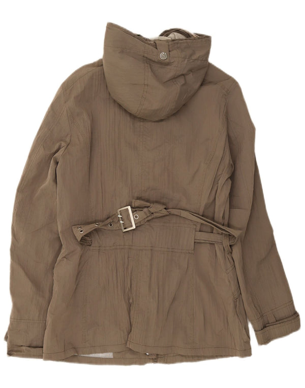 Murphy & Nye Womens Military Hooded Parka Jacket IT 46 Large Beige