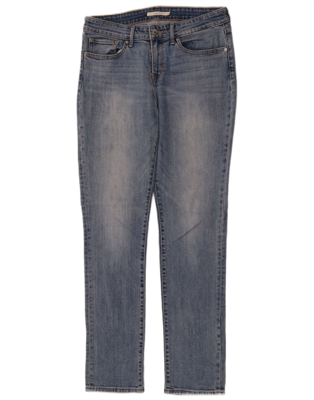 Женские узкие джинсы Levi's 712 W31 L32 синие, хлопок