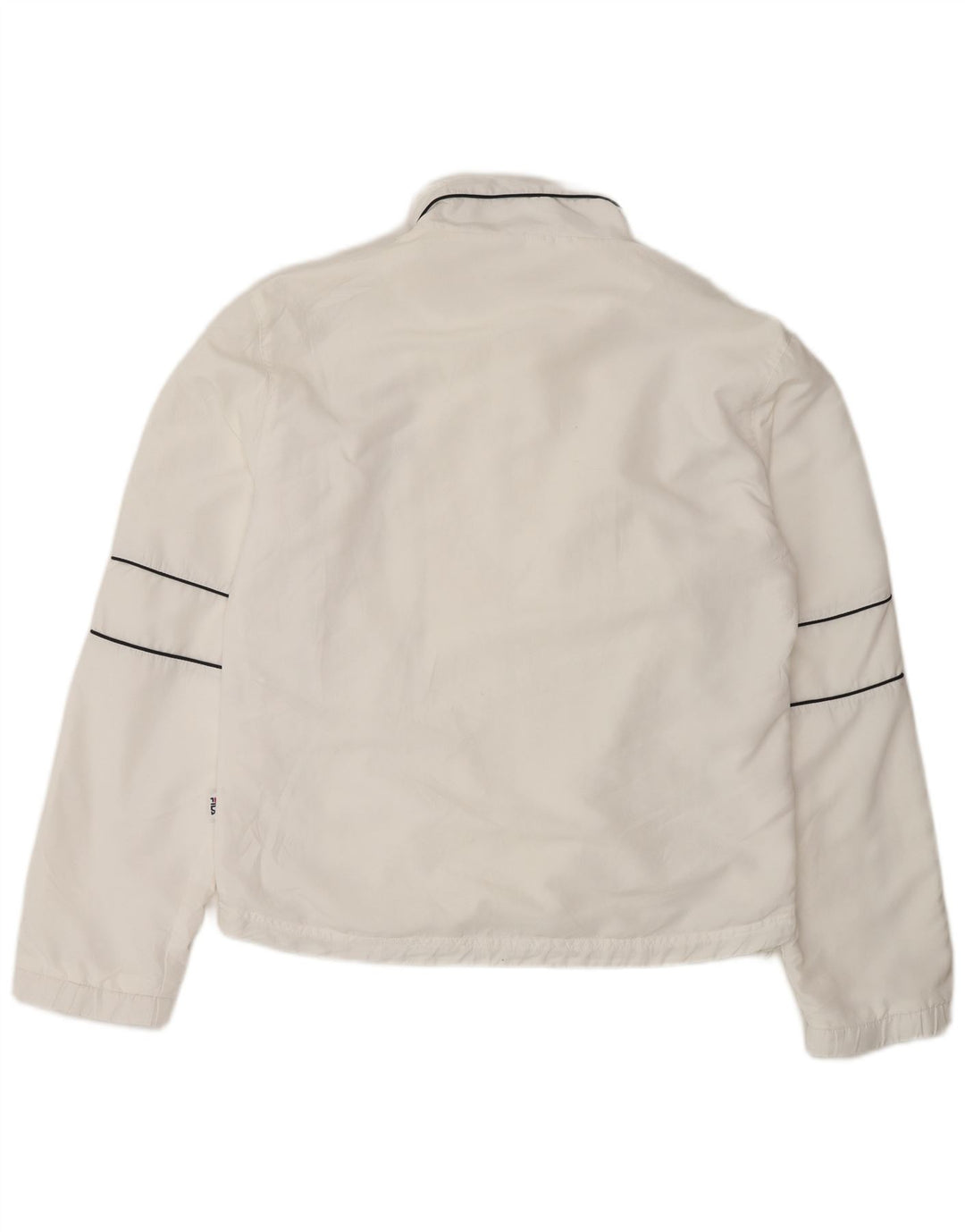 Женский спортивный костюм Fila, верхняя куртка UK 16, большой белый полиэстер