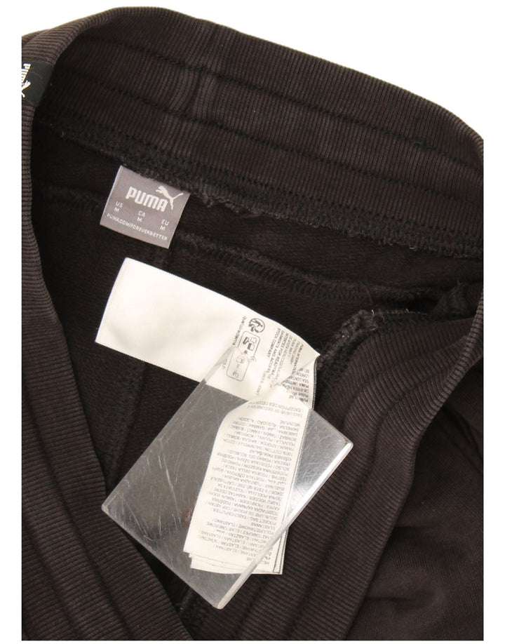 Мужские спортивные брюки Puma, джоггеры, средний черный, хлопок