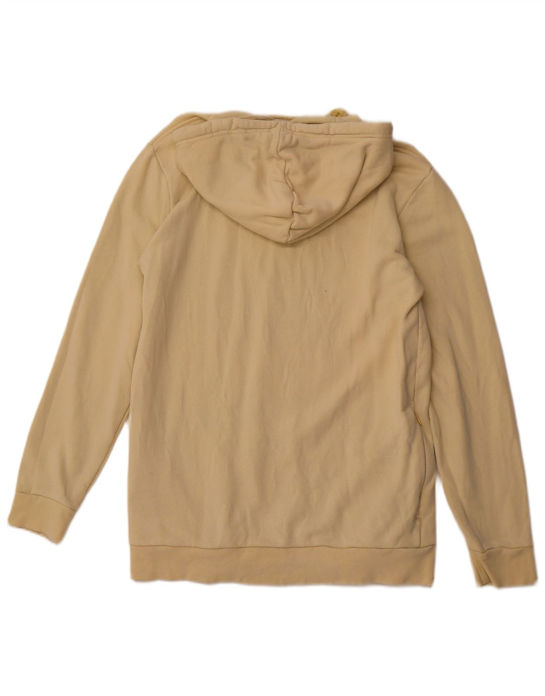 Мужской джемпер с капюшоном ADIDAS, хлопковый, желтого цвета