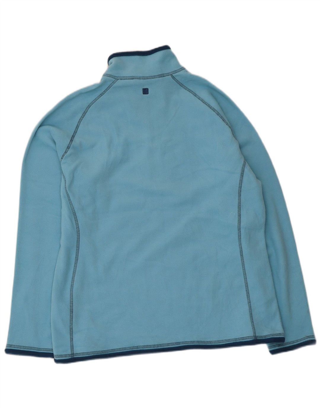 Женский флисовый джемпер с воротником на молнии Mountain Warehouse IT 44, средний синий