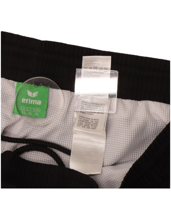 Мужские спортивные брюки ERIMA с графическим рисунком, джоггеры XL, черные цветные блоки