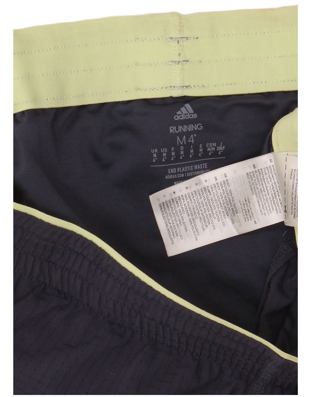 Женские спортивные шорты Adidas Aeroready UK 14, средний темно-синий, полиэстер