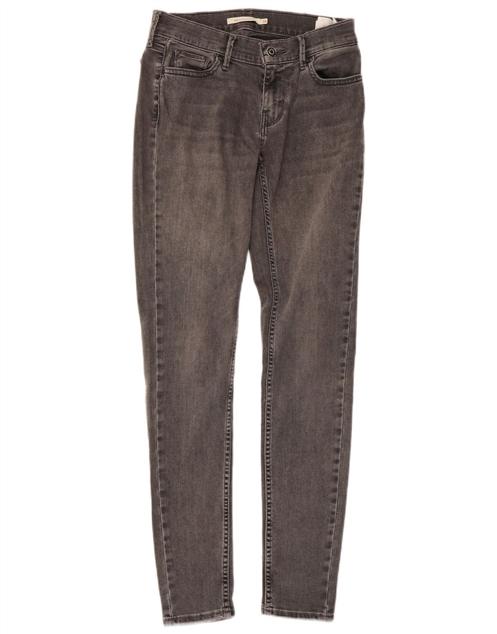 Женские джинсы LEVI'S 710 Super Skinny W26 L29 Серые, хлопок