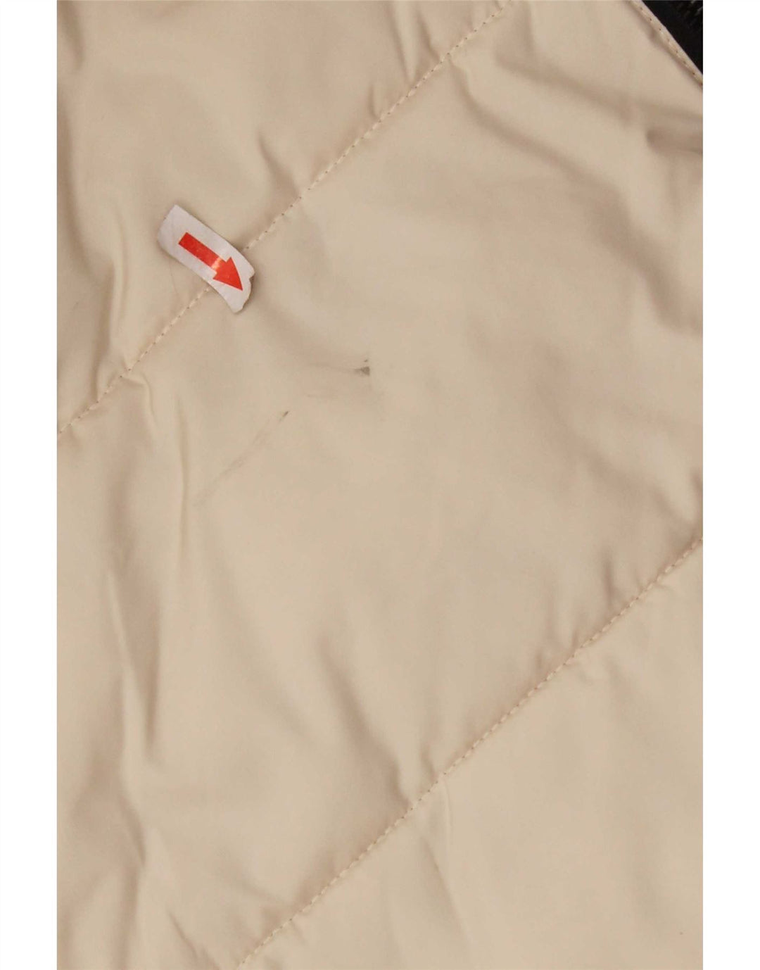 KHUJO Женское стеганое пальто с капюшоном UK 10 Small Off White Polyester