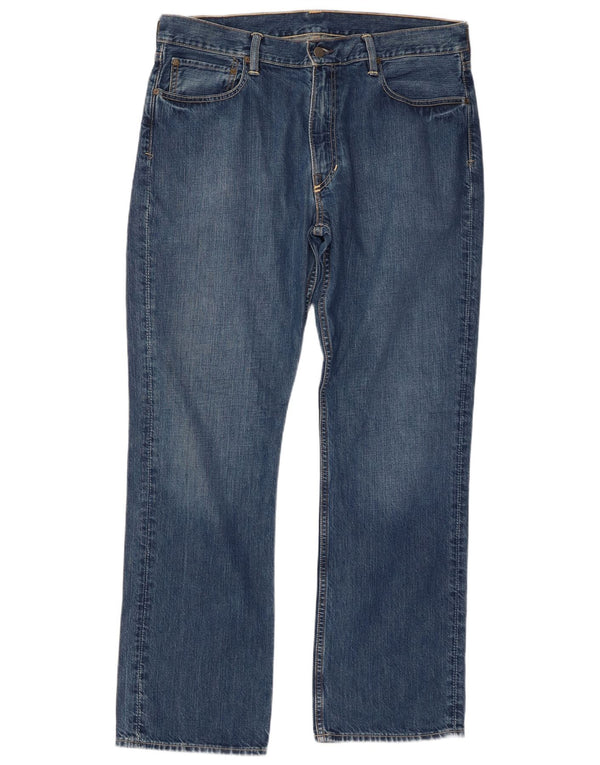 Мужские прямые джинсы POLO RALPH LAUREN W36 L32 синие, хлопок