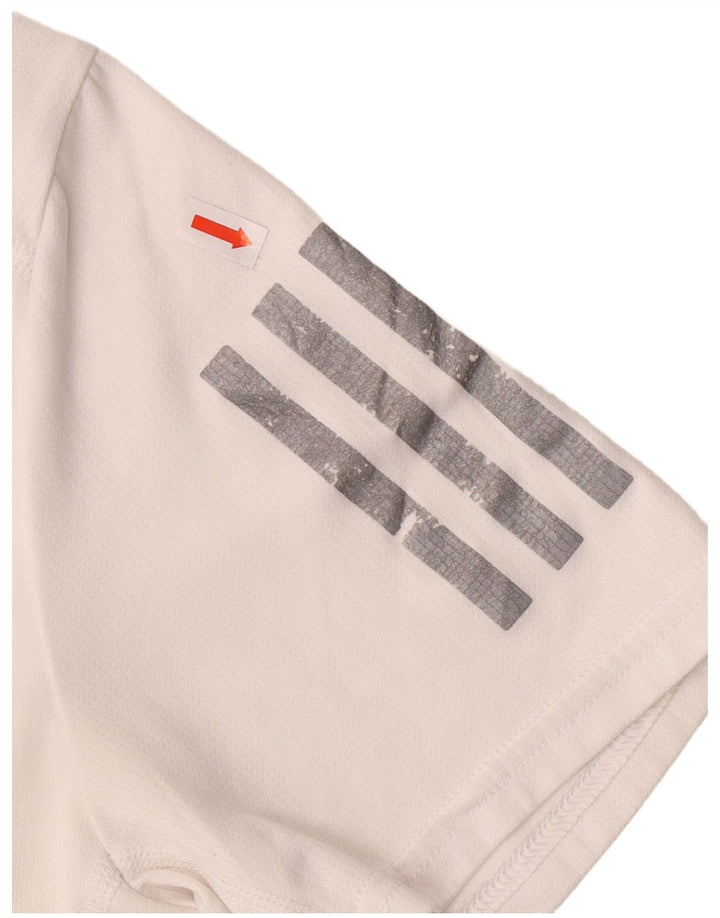 Мужская футболка Adidas Top Small White Polyester