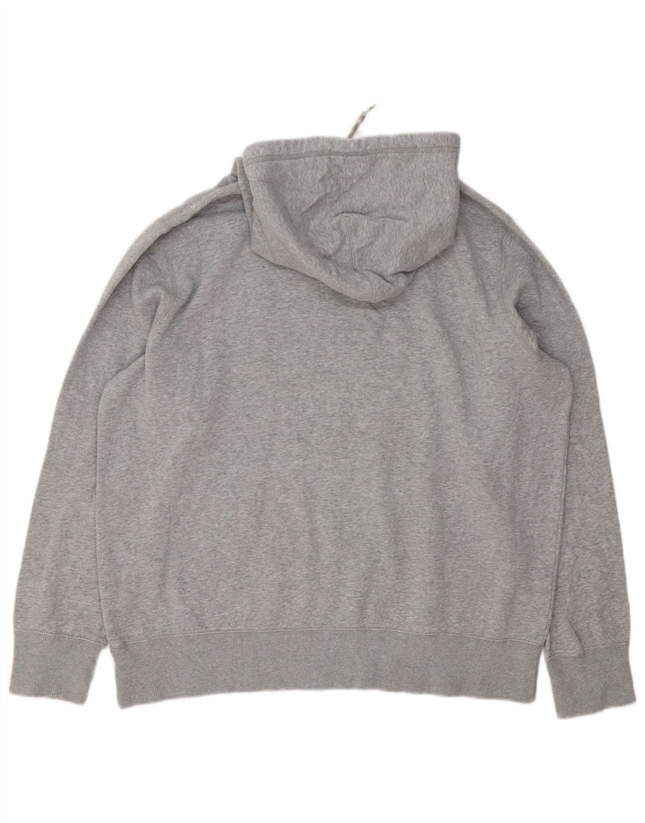Мужской джемпер с капюшоном Nike XL, серый хлопок