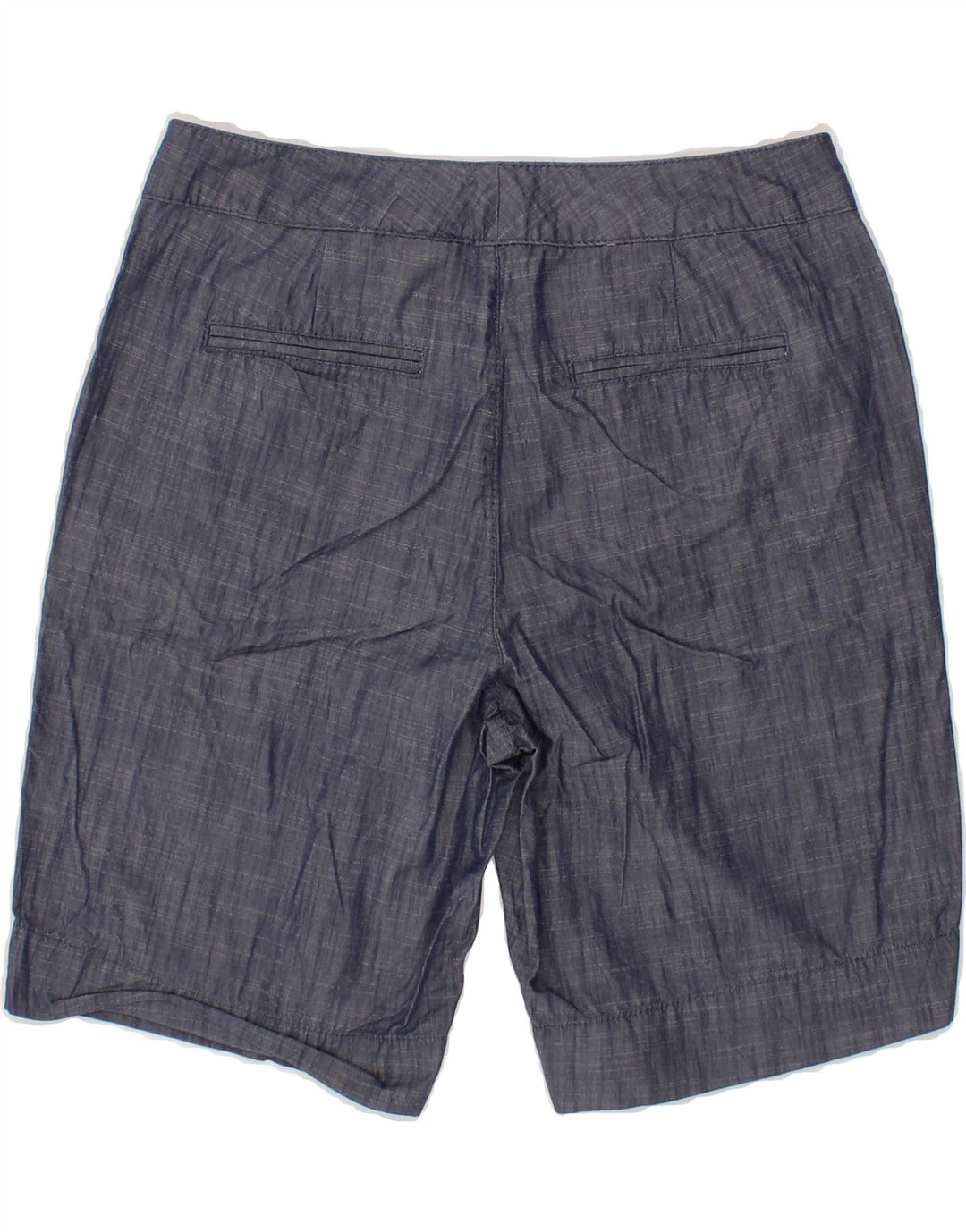 DOCKERS Womens Curvy Mid Rise Chino Shorts US 6 Medium W30 Navy Blue Vintage Dockers and Second-Hand Dockers from Messina Hembry 
