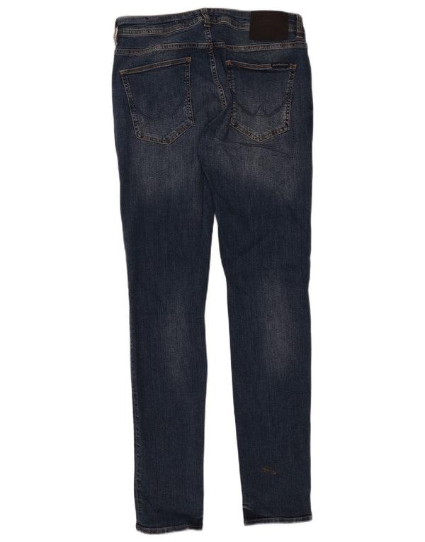 Женские джинсы скинни Superdry W32 L32 Синие, хлопок