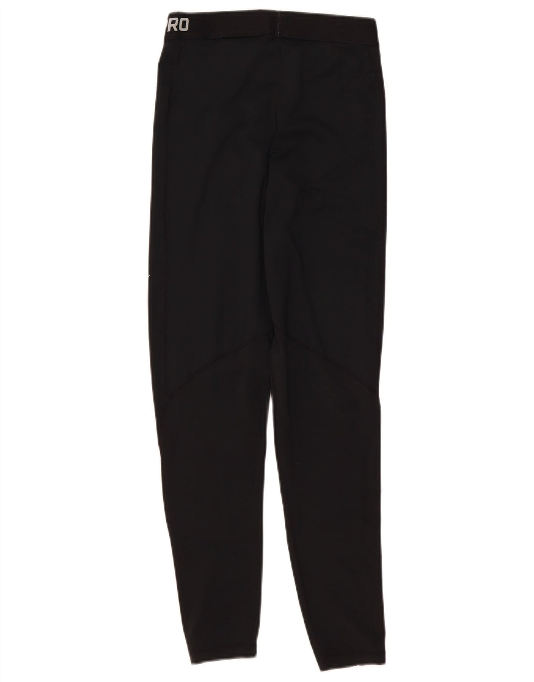 Женские леггинсы с рисунком Nike Dri Fit UK 12, средний черный, полиэстер