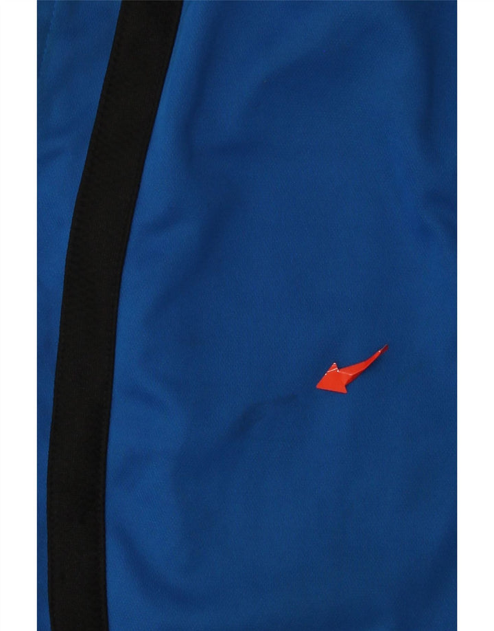 Мужские спортивные шорты REEBOK XL синие, полиэстер с цветными блоками