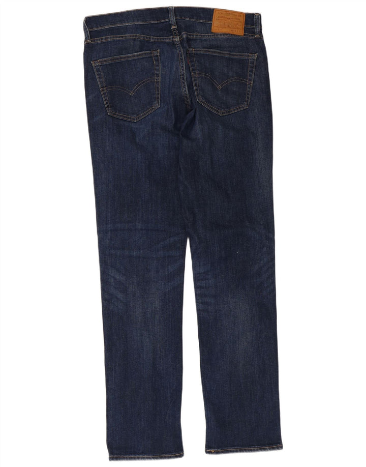 Женские узкие джинсы Levi's 511 W34 L32 синие, хлопок