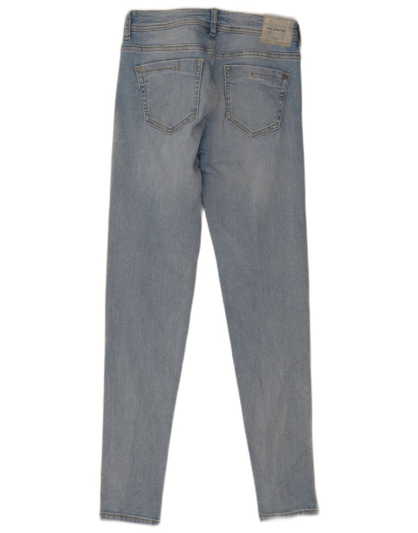 Женские джинсы скинни Zara EU 34 2XS W24 L27, синий хлопок