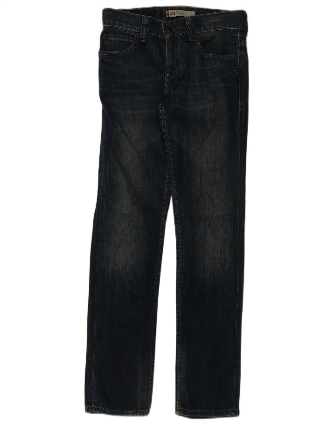 Мужские джинсы Levi's 511 Slim W31 L34 Темно-синие, хлопок