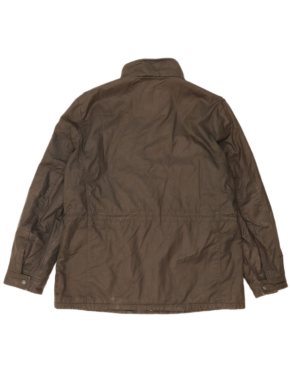 Мужская куртка Marks & Spencer Blue Harbour из вощеного хлопка UK 42 XL, хлопок цвета хаки
