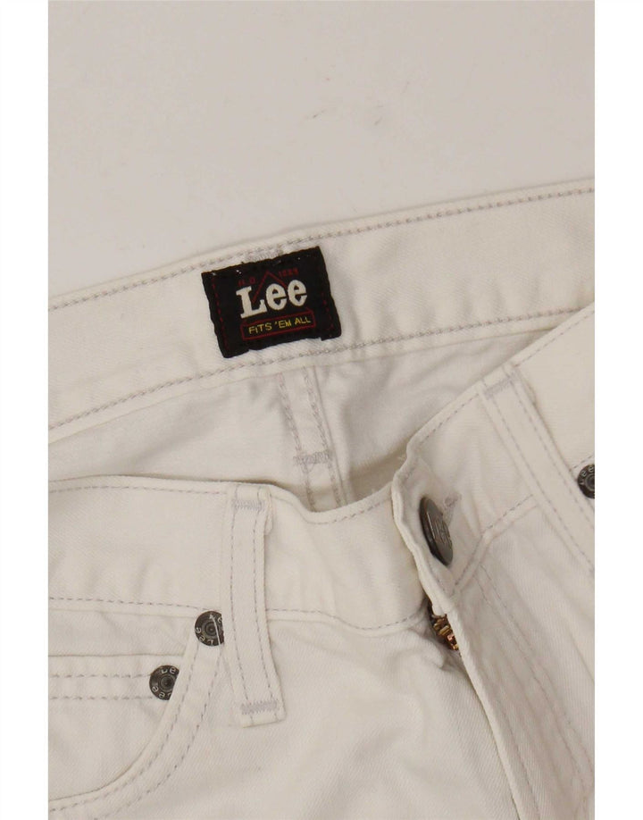 Женские повседневные брюки Lee Bootcut W28 L28 белые