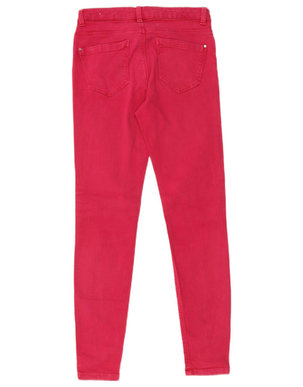 Женские повседневные брюки скинни Zara EU 38 Medium W20 L27 Розовые