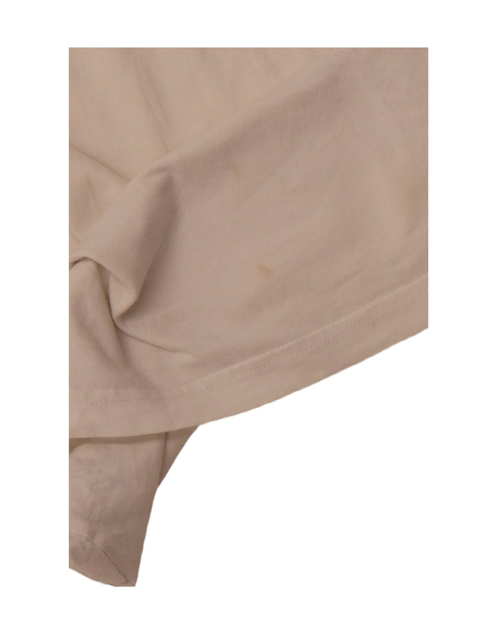 Мужская футболка ADIDAS, маленький белый хлопковый топ