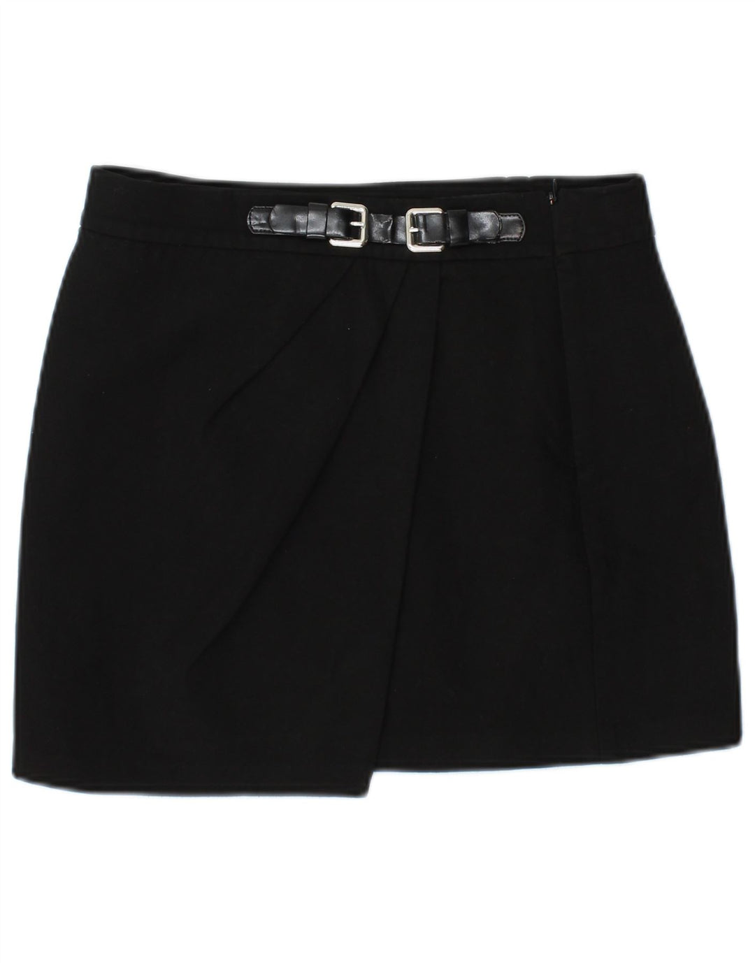 Женская мини-юбка Zara Small W27, черный полиэстер