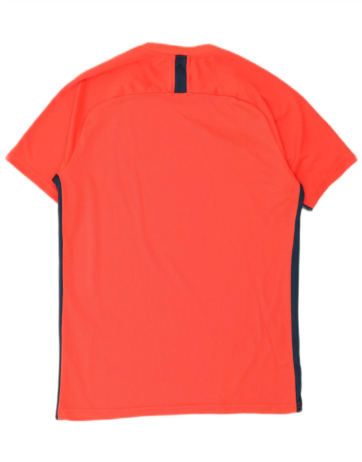 Мужская футболка Nike Dri Fit, средний красный цвет с блоками