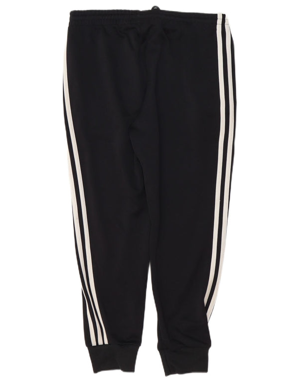 Женские спортивные брюки ADIDAS Joggers UK 12, средний черный полиэстер