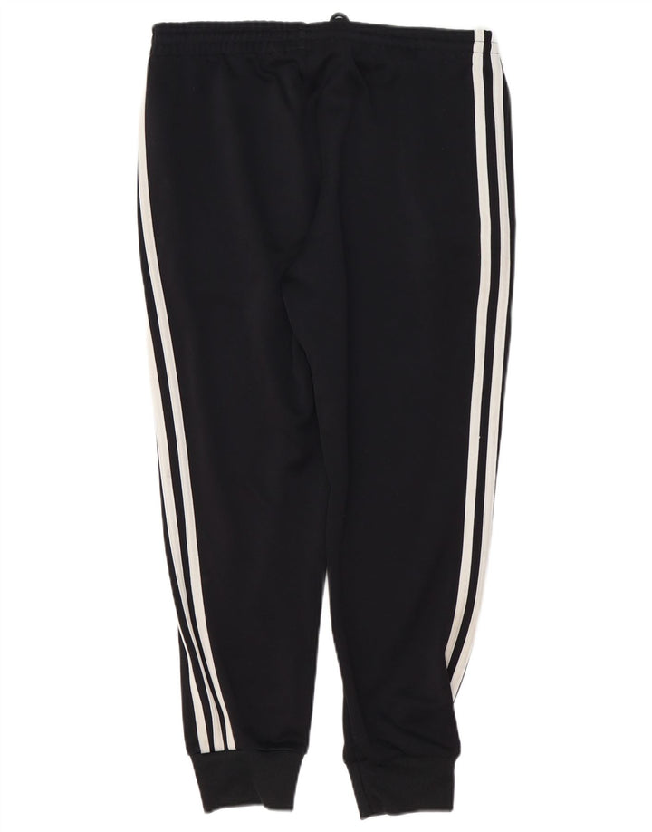 Женские спортивные брюки ADIDAS Joggers UK 12, средний черный полиэстер