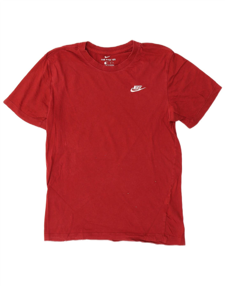 Мужская футболка Nike Top XS, красный хлопок