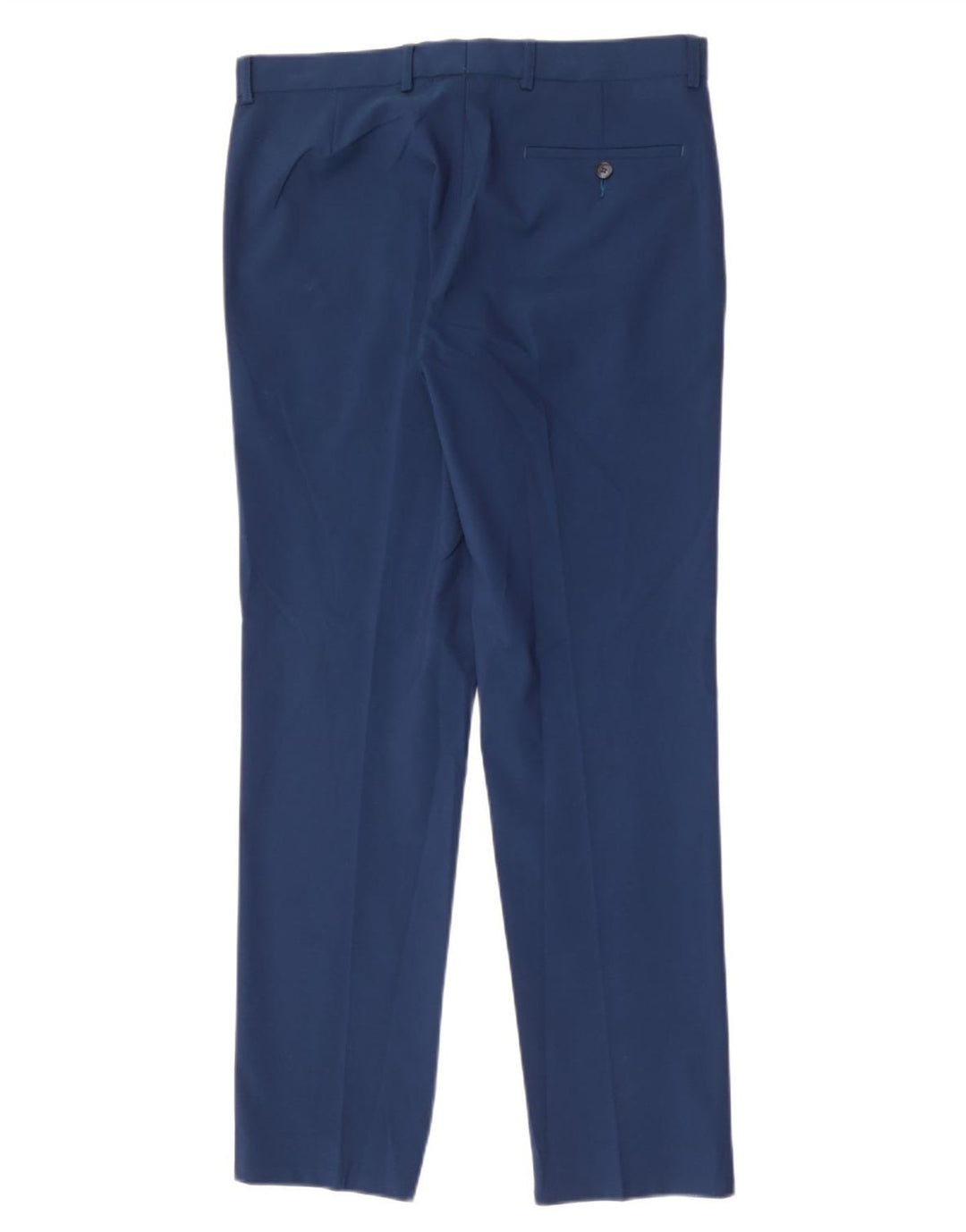 Мужские узкие брюки Marks & Spencer W32 L31 синие из полиэстера