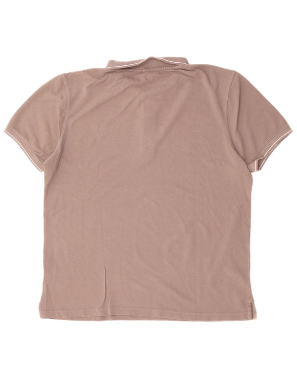 Мужская рубашка поло BLAUER XL, серая, хлопок