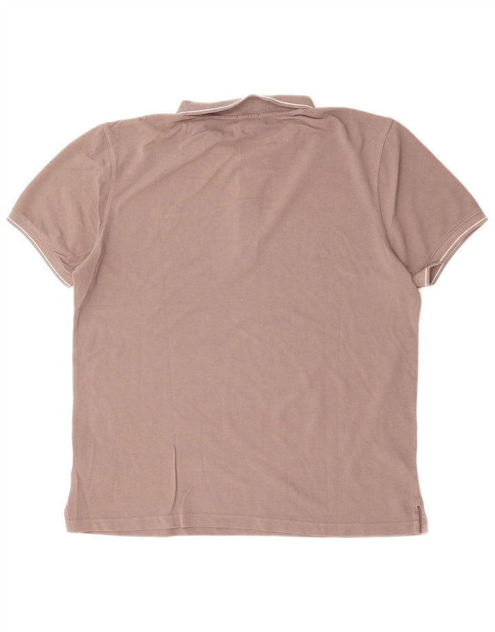 Мужская рубашка поло BLAUER XL, серая, хлопок