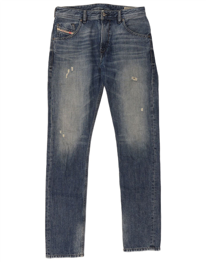 Мужские джинсы DIESEL Krayver Carrot Slim W29 L32, синий хлопок