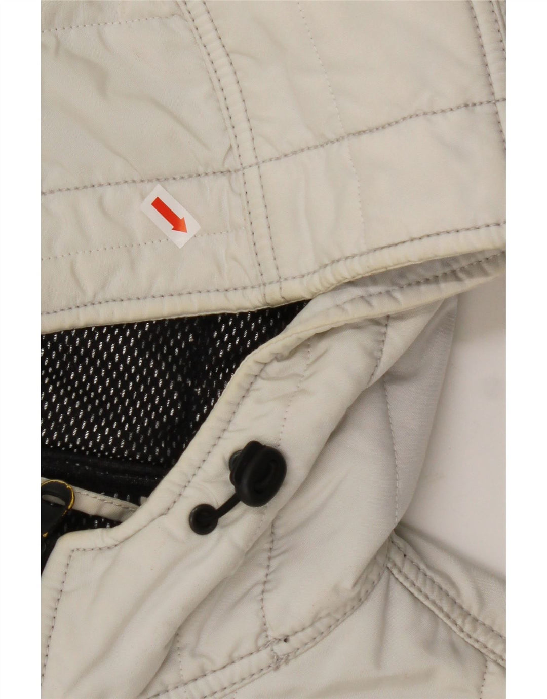 REFRIGIWEAR Женский бомбер с капюшоном UK 14 Средний Белый Полиамид