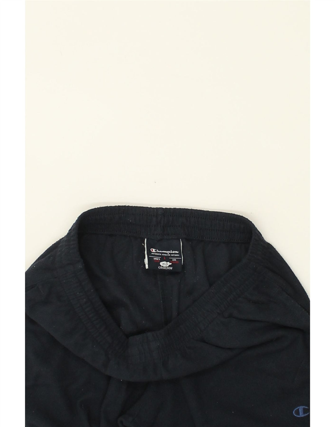 CHAMPION Girls Tracksuit Trousers Joggers 11-12 Years Large Navy Blue | Vintage Champion | Thrift | Second-Hand Champion | Used Clothing | Messina Hembry 