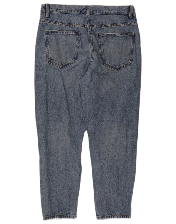 Мужские укороченные джинсы ZARA EU 40, средние W31 L25, синие, хлопок