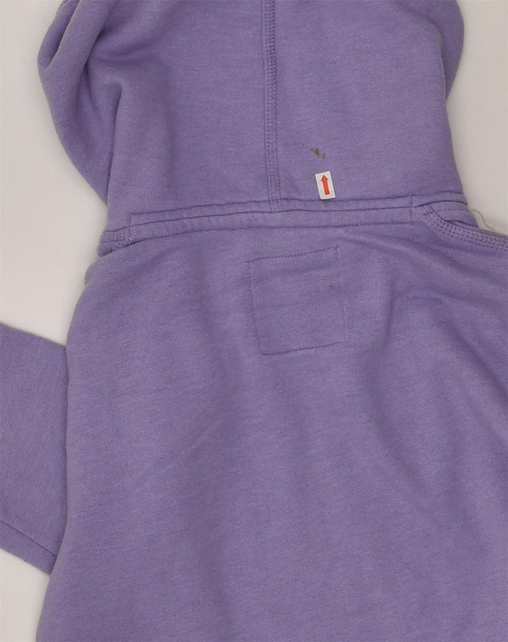 SUPERDRY Womens Graphic Hoodie Jumper UK 10 Small Purple Cotton | Vintage Superdry | Thrift | Second-Hand Superdry | Used Clothing | Messina Hembry 