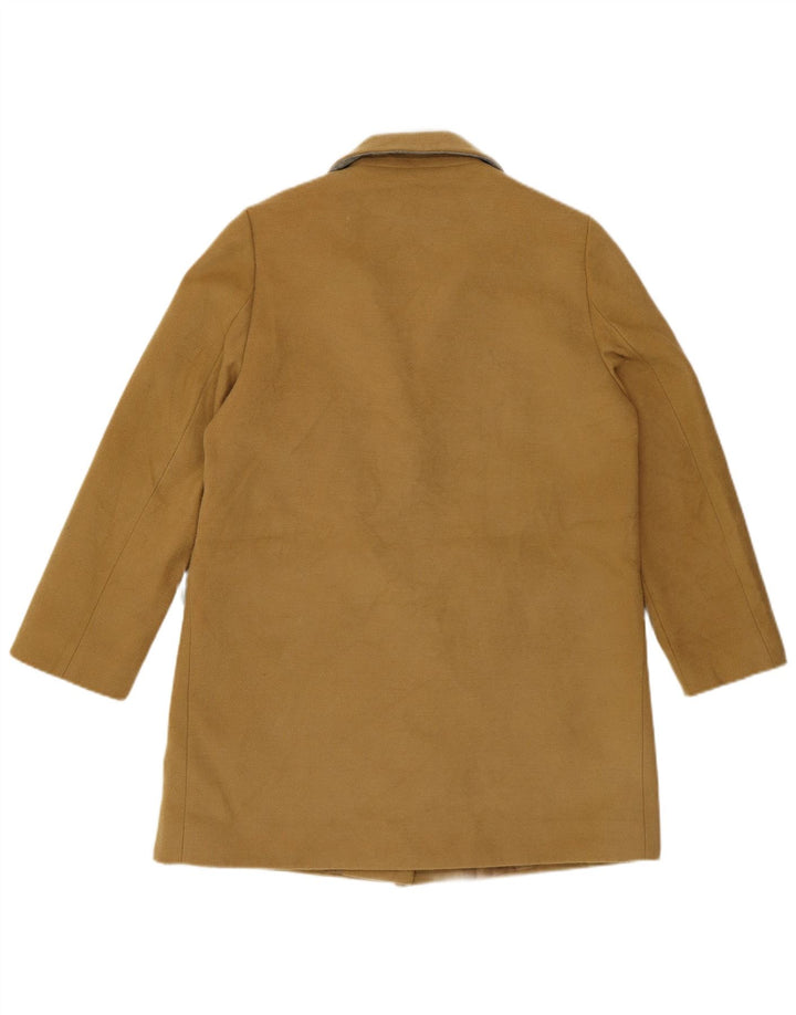 Женское пальто оверсайз Topshop UK 10, маленький желтый полиэстер