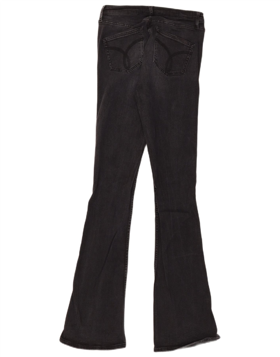 Женские узкие джинсы Bootcut Calvin Klein W28 L32 черные из лиоцелла