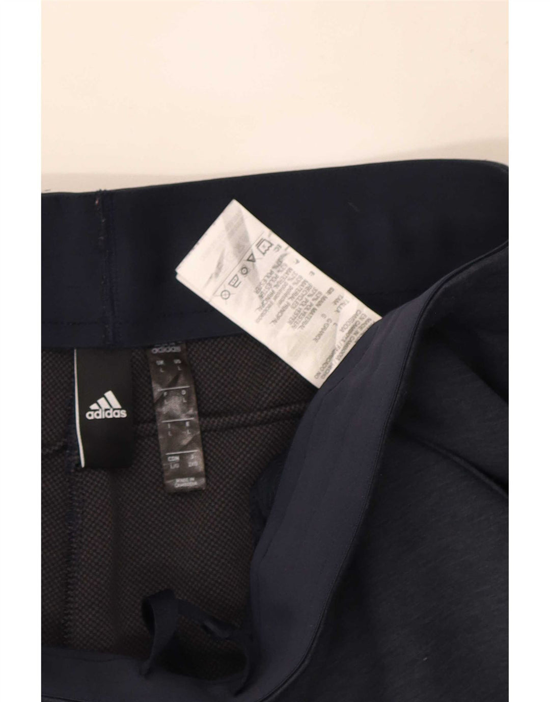 Мужские спортивные брюки Adidas, большие темно-синие крапинки из полиэстера