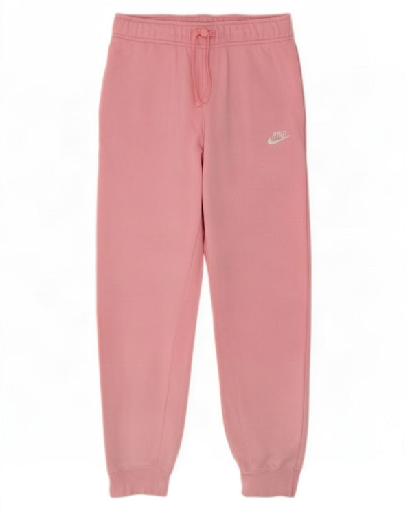 Женские спортивные брюки Nike Joggers UK 10, маленькие розовые хлопковые