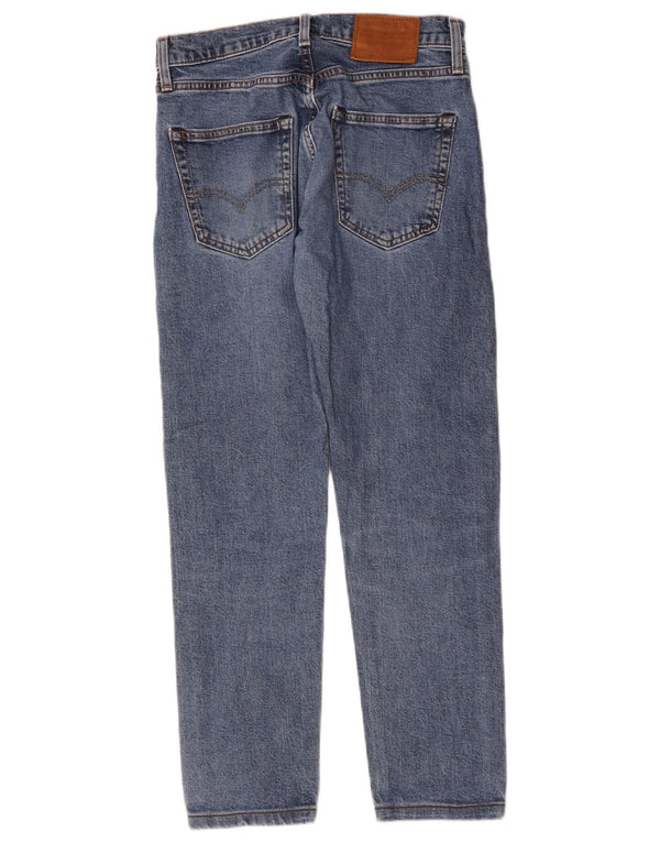 Женские зауженные зауженные джинсы Levi's 512 W28 L26 синие, хлопок