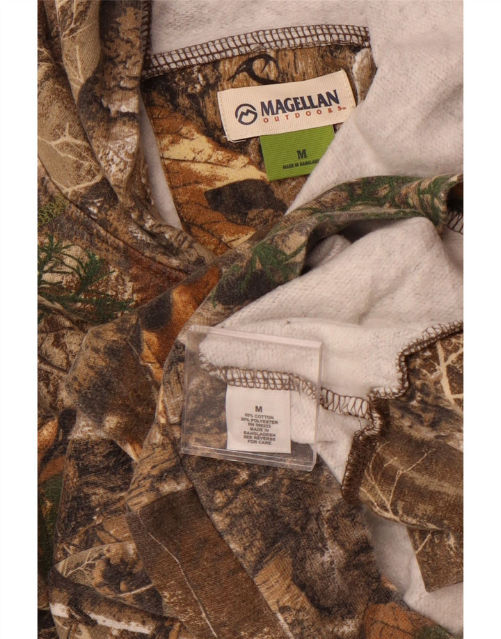 Джемпер с капюшоном MAGELLAN для мальчиков 11-12 лет, средний коричневый камуфляж