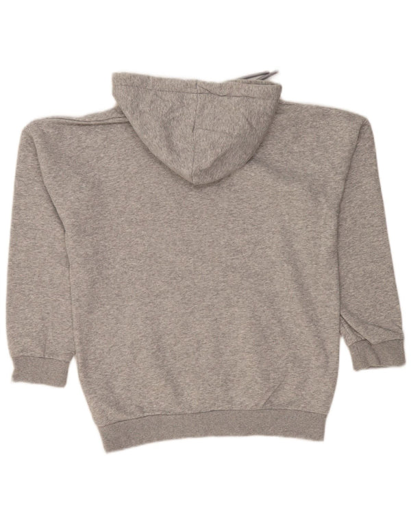 Fila Женский джемпер с капюшоном оверсайз UK 6 XS Серый хлопок