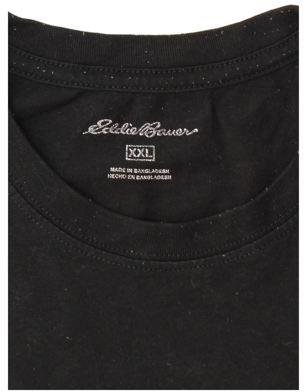 Мужская футболка EDDIE BAUER 2XL, черный хлопок