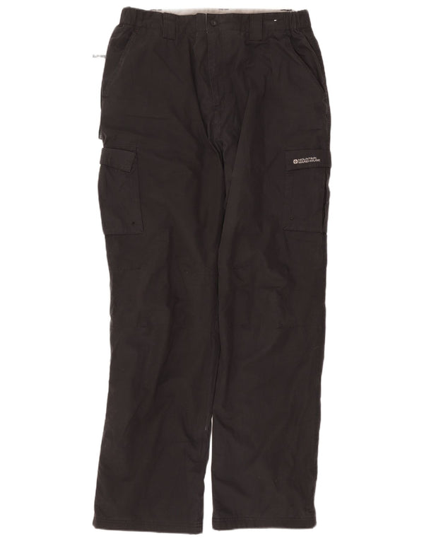 Мужские прямые брюки-карго Mountain Warehouse W36 L32, серый полиэстер