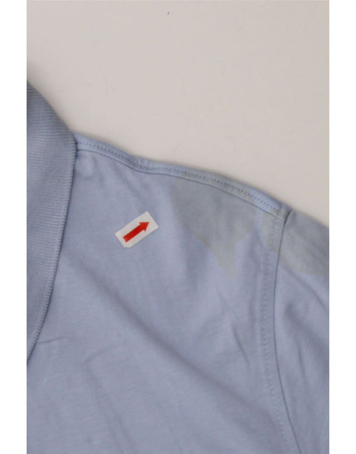TOMMY HILFIGER Mens Polo Shirt Medium Blue Cotton Vintage Tommy Hilfiger and Second-Hand Tommy Hilfiger from Messina Hembry 