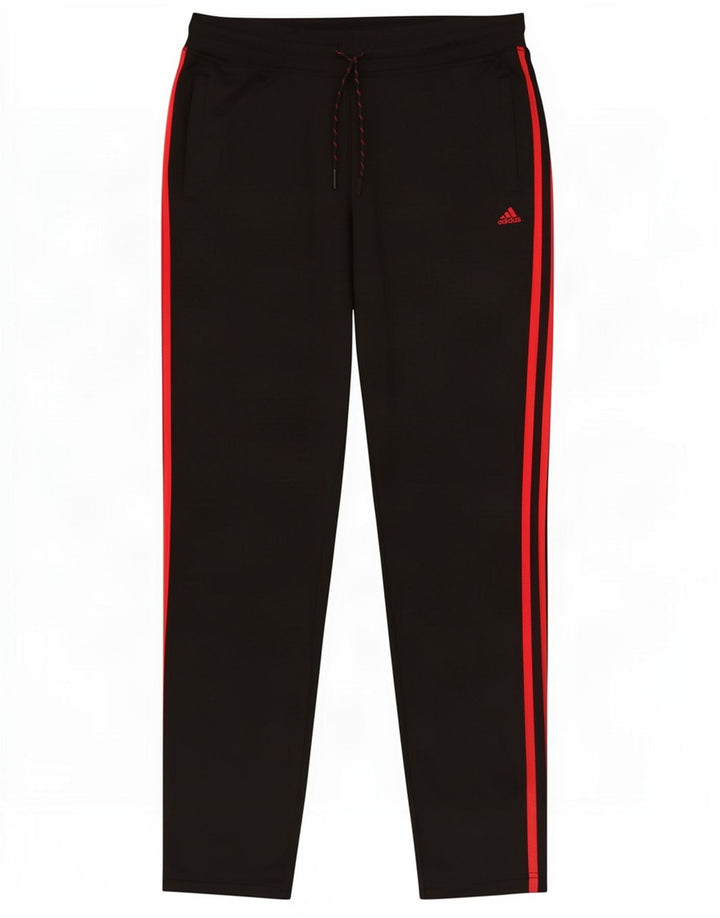 Женские спортивные брюки Adidas Climalite UK 14, средний черный полиэстер