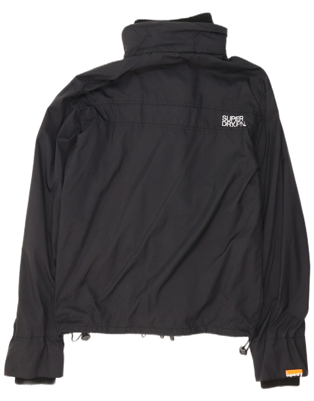 Мужская дождевик с рисунком Superdry UK 42 XL, черный нейлон
