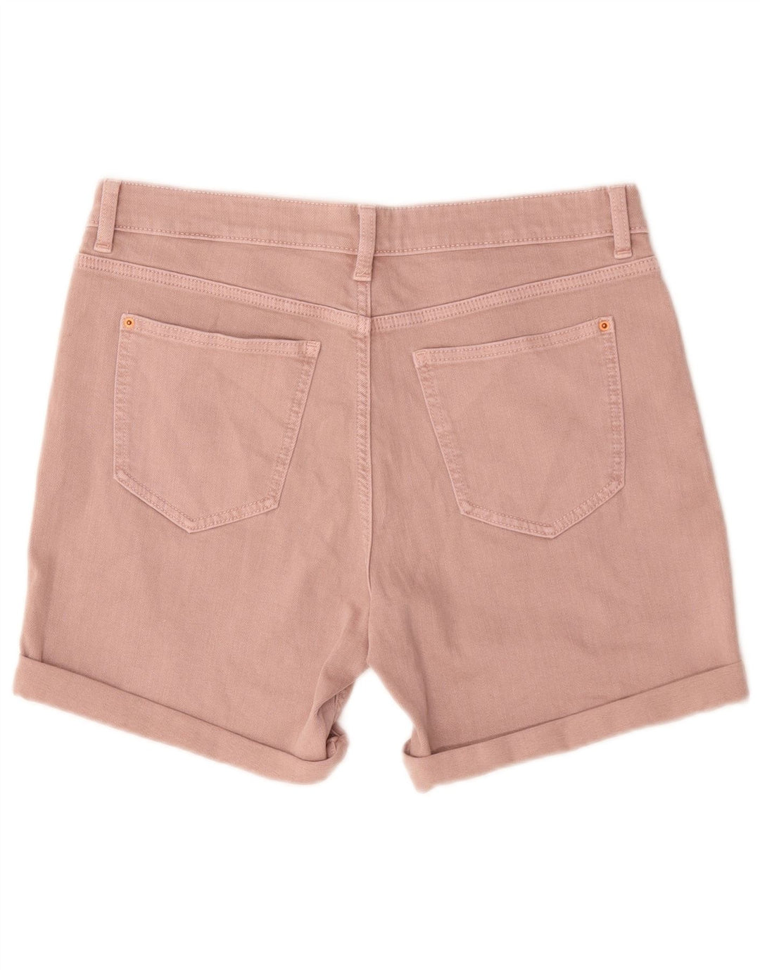 Женские джинсовые шорты Marks & Spencer UK 12 Medium W30 Розовый хлопок